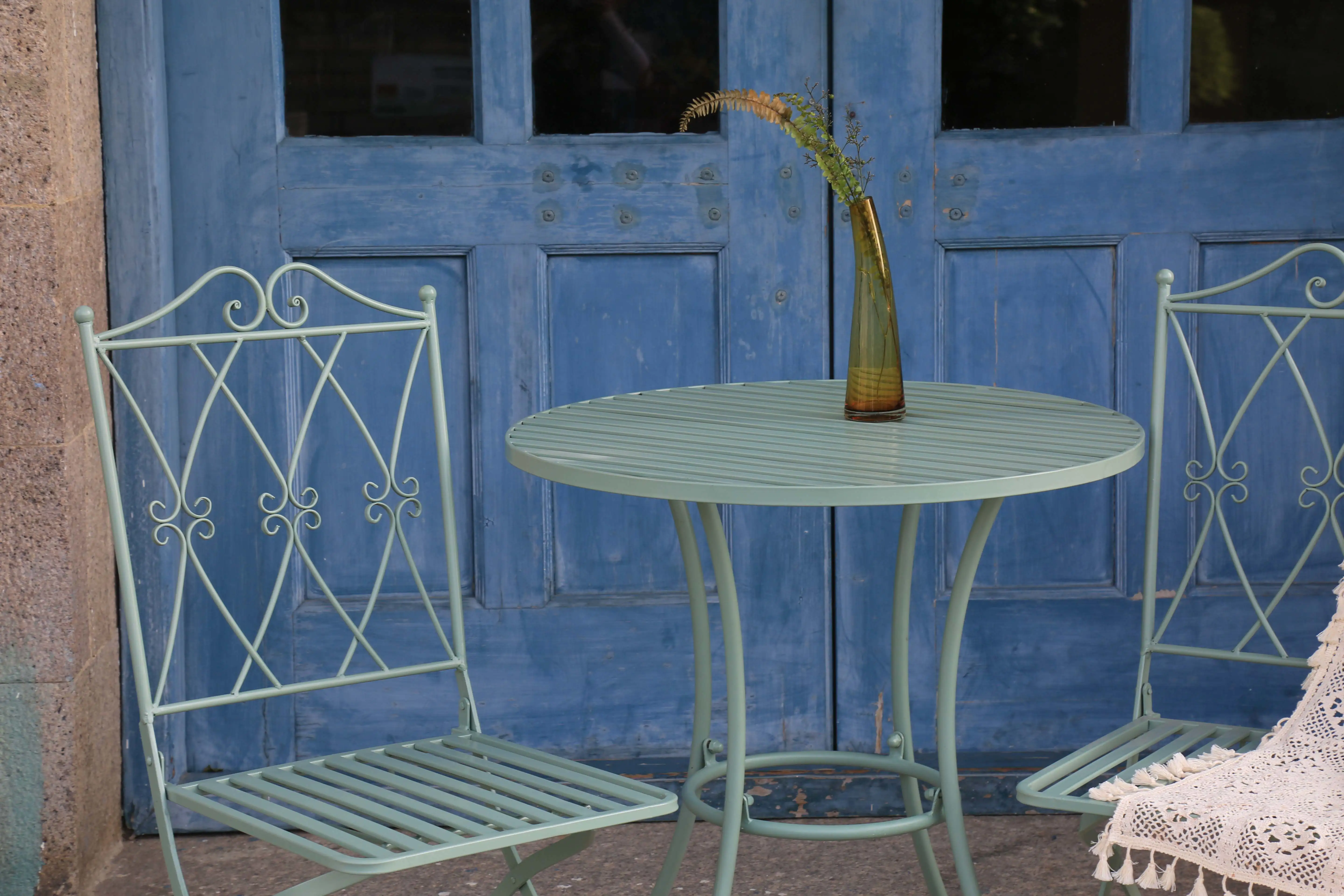outdoor patio dining sets b&q garden furniture outdoor table and chairs of Sage Green Outdoor Patio Dining Sets at park
