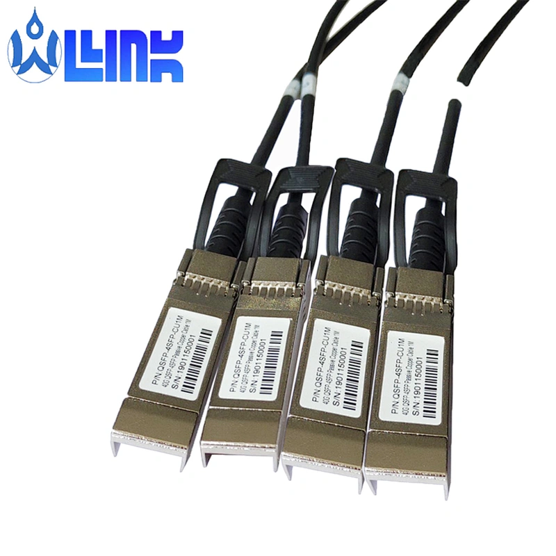 40G QSFP-4xSFP+ High Speed Cable