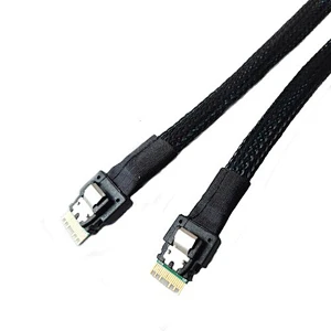 Slimline SFF-8654 To Slimline SAS SFF-8654
