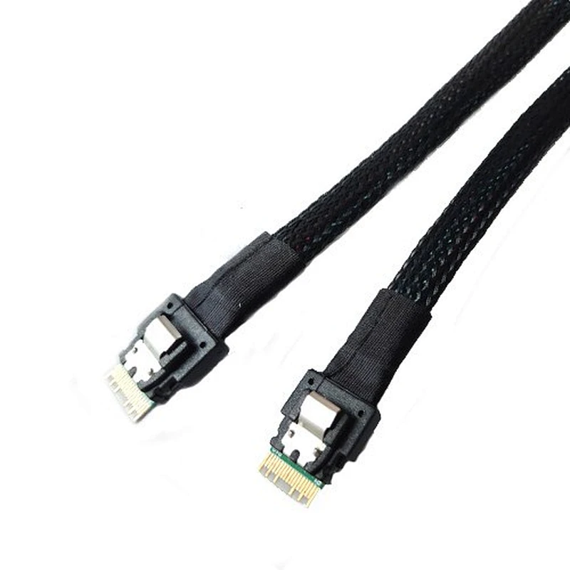 Slimline SFF-8654 To Slimline SAS SFF-8654