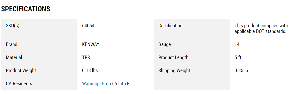 trailer connector harness