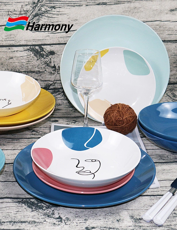 Mix&match dinnerware dishes set