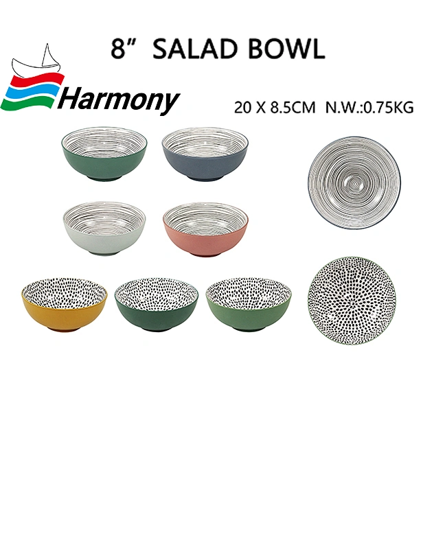 porcelain gel printing bowl, tableware
