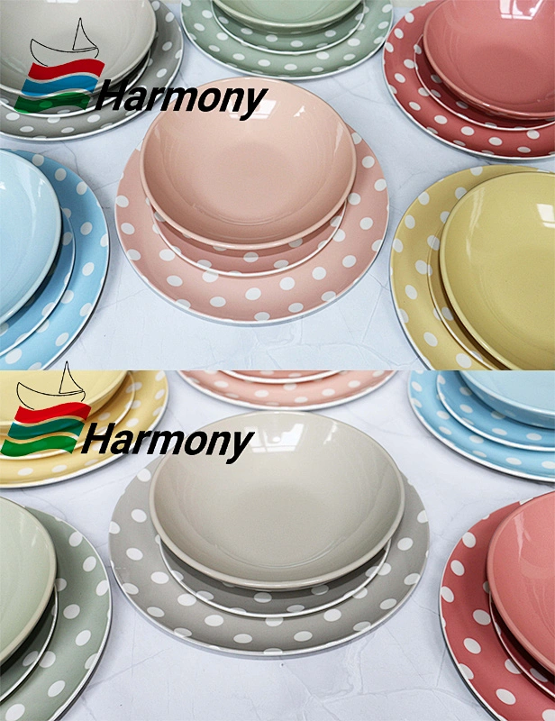 stoneware, porcelain, tableware, mix&match porcelain plate and stoneware bowl