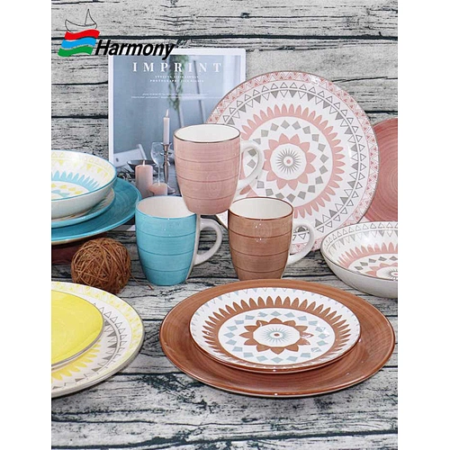 Earthenware Nice Bowls And Plates Set