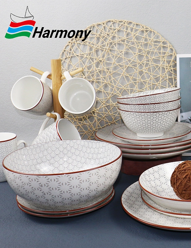 porcelain dinner set, pad printing collection, ceramic dinnerware, good japanese tableware dinner set
