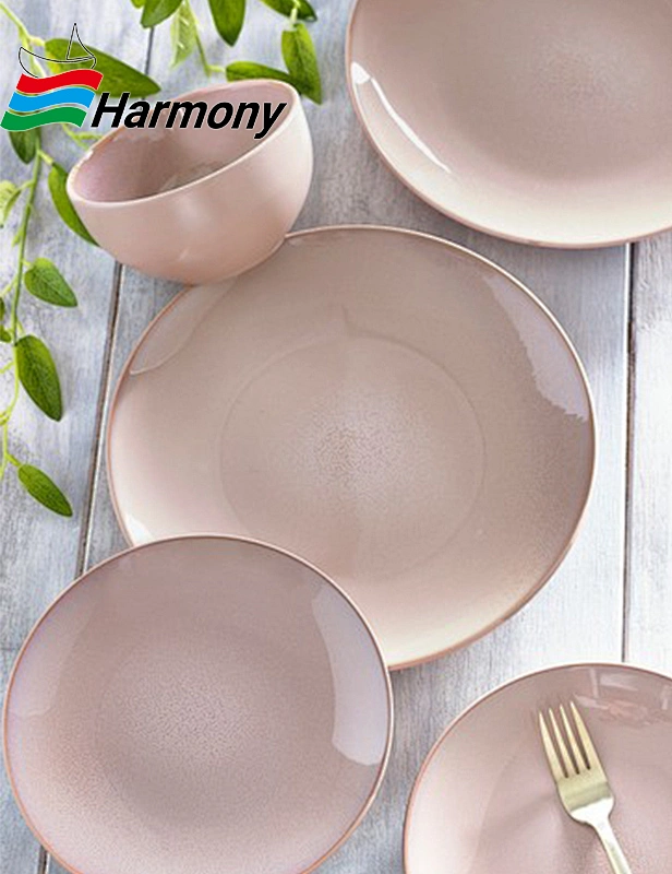 reactive dinner set，glaze，ceramicware, reactive glaze ceramicware