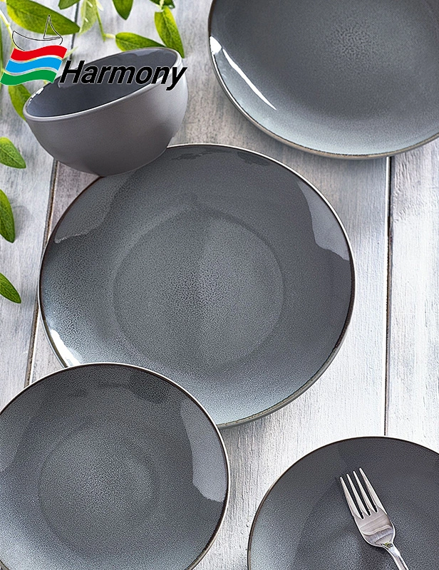 reactive dinner set，glaze，ceramicware, reactive glaze ceramicware