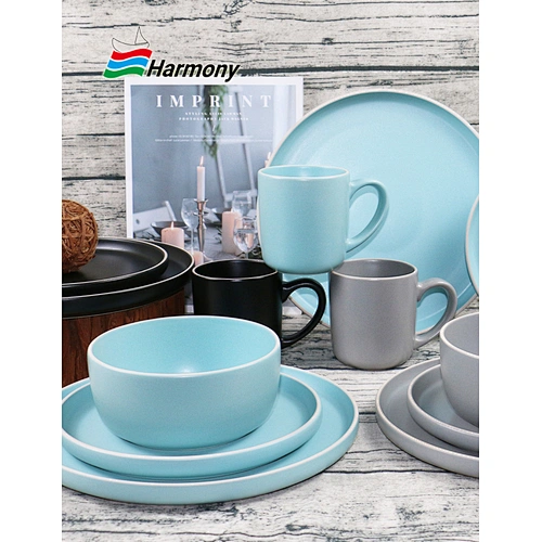 Stoneware Dinner Set With Matt Color