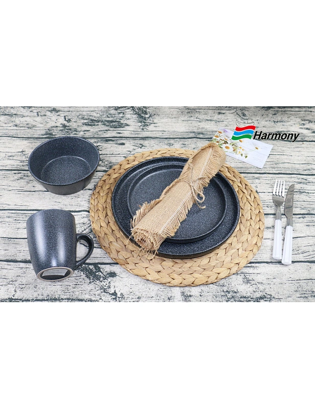 stoneware dinner set