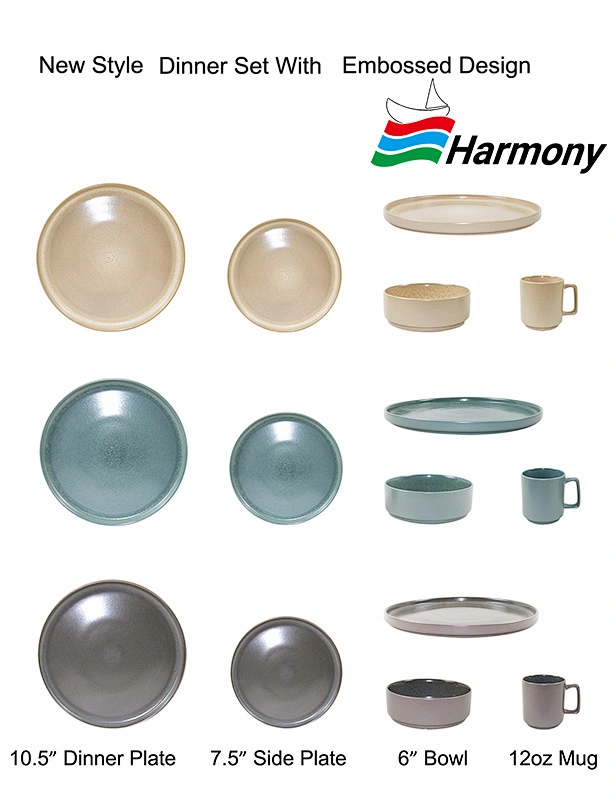 stoneware dinner set