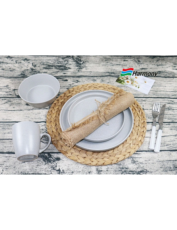 stoneware dinner set