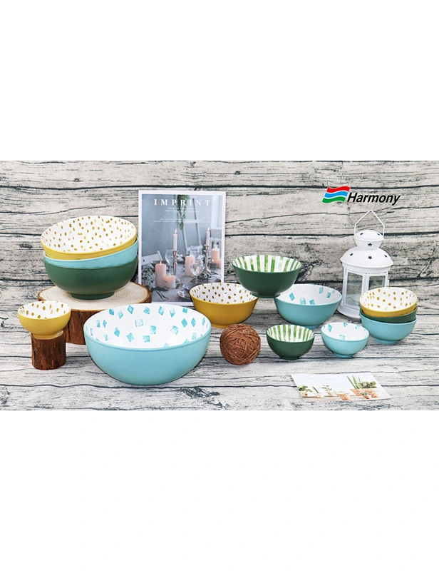 Porcelain Pad Printing Dinner Set
