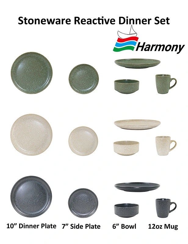 stoneware dinner set