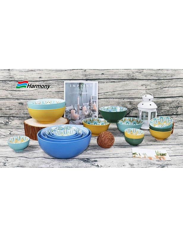 Porcelain Pad Printing Dinner Set