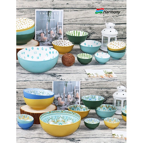 Porcelain Pad Printing Dinner Set