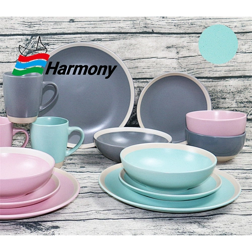 Stoneware Color Clay and Sesame Tableware
