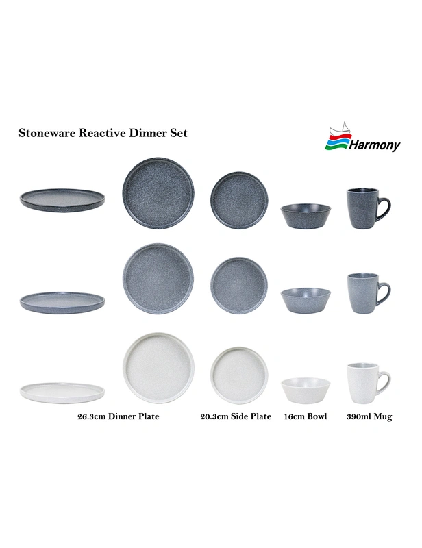 stoneware dinner set