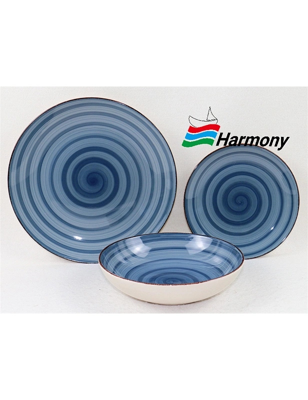 colorful dinner set