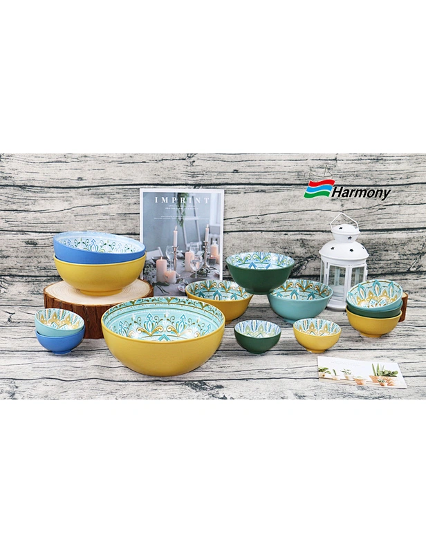 Porcelain Pad Printing Dinner Set