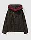 plus size black hoodie