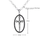 round cross pendant necklaces                            United States