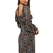 long sleeve dress chiffon