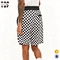 custom checkered print shorts