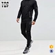 custom mens embroidered tracksuit