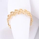 hollow leaves rings      18K gold ring      Stainless steel ring             United States   Jewelry