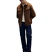custom suede mens jacket