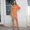 short one shoulder ruffle