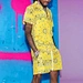 custom Paisley shirt and shorts set