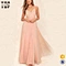 aline chiffon prom dress