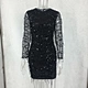 long sleeve elegant dress