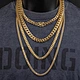 14K necklace stainless steel