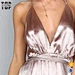 spaghetti strap dress backless