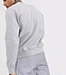 gray crew neck fleece Sweatshirt