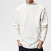 Cut Mock Neck Sweatshirt