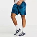 print tie dye shorts