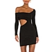 long sleeve elegant dress