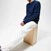 High quality rib design Men's drawstring hoodie