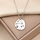 coin steel necklace
