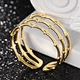 bone hollow rings    18K gold ring      Stainless steel ring      Jewelery      U. S.A