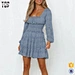 mini dress with sleeves