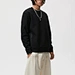 round neck fleece sweatshirt