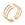 bone hollow rings    18K gold ring      Stainless steel ring      Jewelery      U. S.A