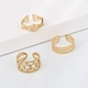 Three gold thread rings    14K ring    18K ring    United States   Jewelery    304 ring
