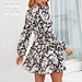 floral printed ladies dress