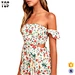 women floral print dress
